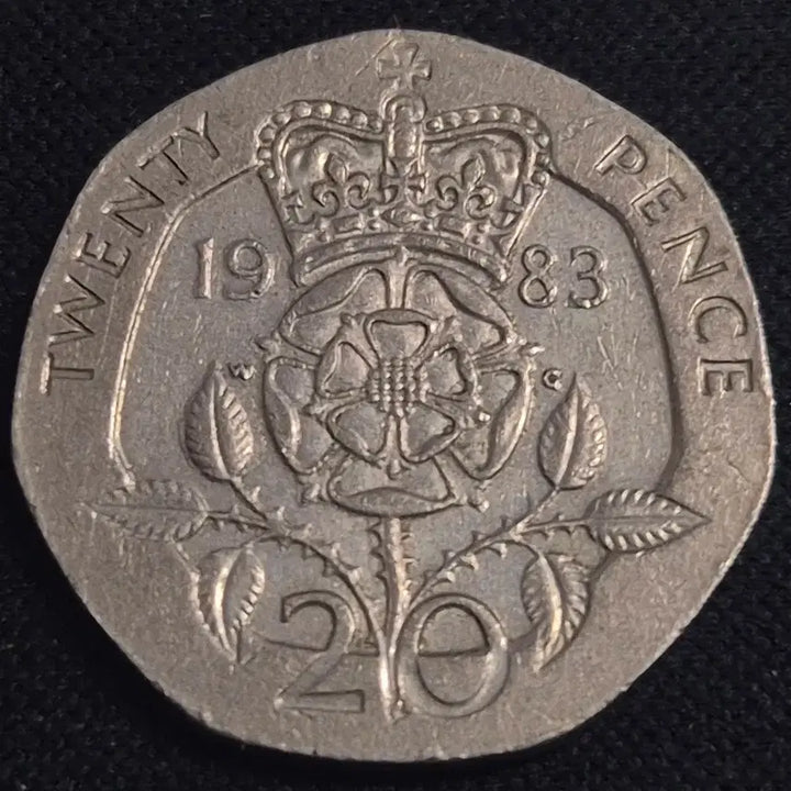 [BUNJANG] 1983 United Kingdom 20 Pence Coin / 1983년 영국 20펜스 동전 EP3930