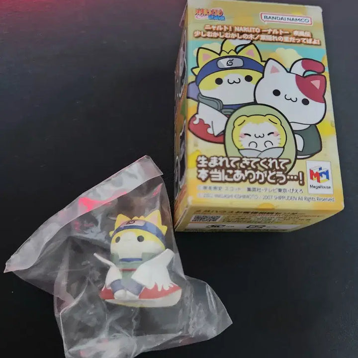 [BUNJANG] Megahouse Megacats Minato Namikaze (Naruto) Figure / 미나토 메가캣 냐루토 메가하우스 ( 나루토 )