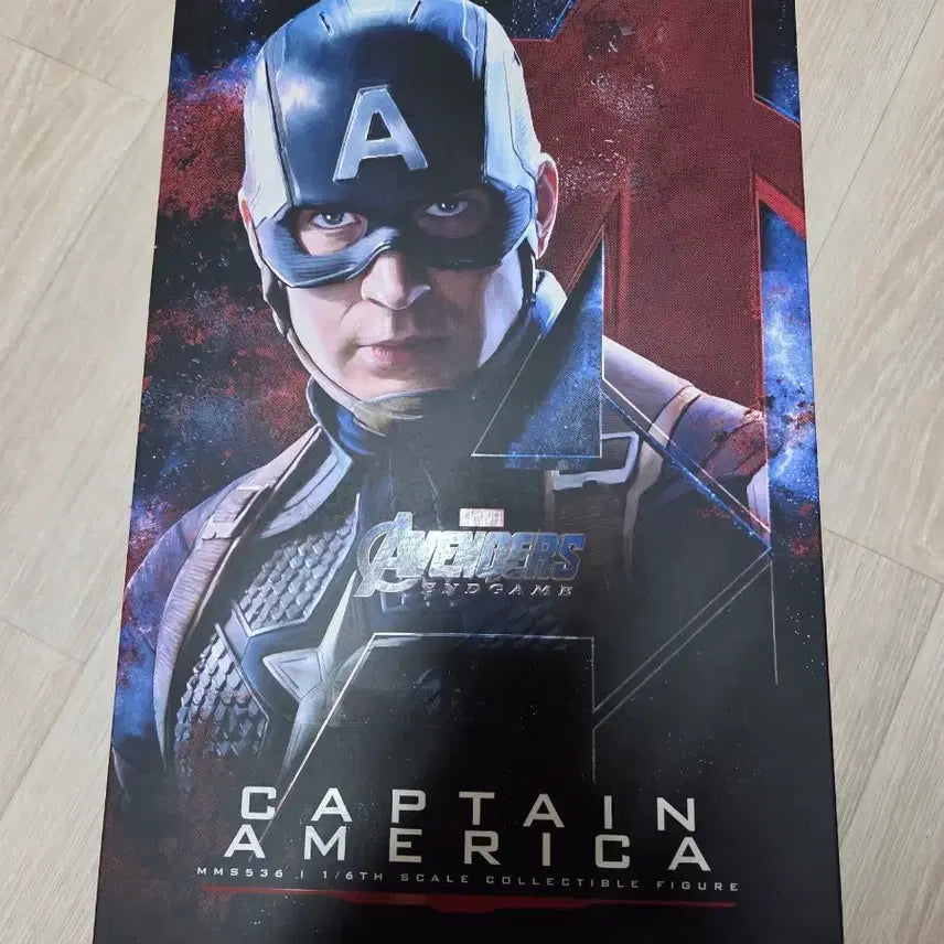 [BUNJANG] Hot Toys Captain America: Endgame 1/6 Scale Figure MMS536 / [미개봉] 핫토이 캡틴아메리카 엔드게임 1/6 스케일 피규어 MMS536