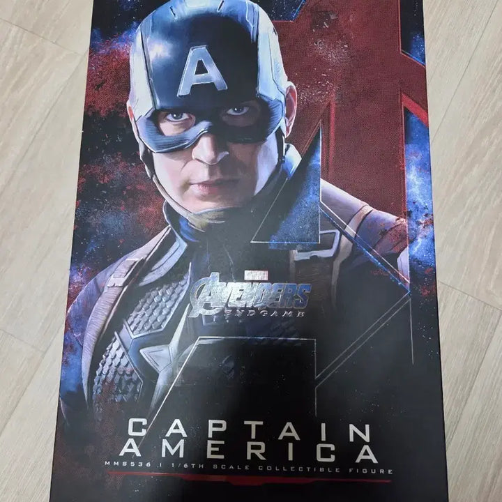 [BUNJANG] Hot Toys Captain America: Endgame 1/6 Scale Figure MMS536 / [미개봉] 핫토이 캡틴아메리카 엔드게임 1/6 스케일 피규어 MMS536