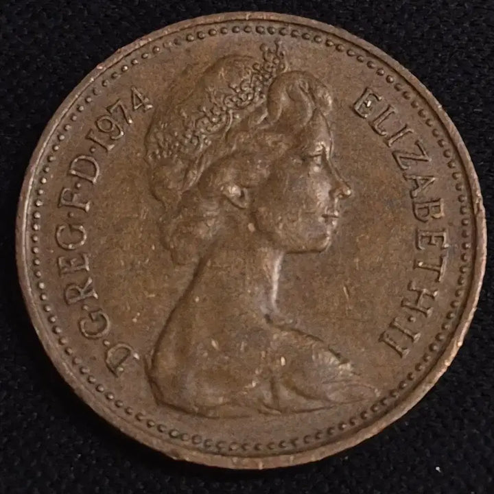 [BUNJANG] 1974 UK Penny Coin / 1974년 영국 1페니 동전 EP3936