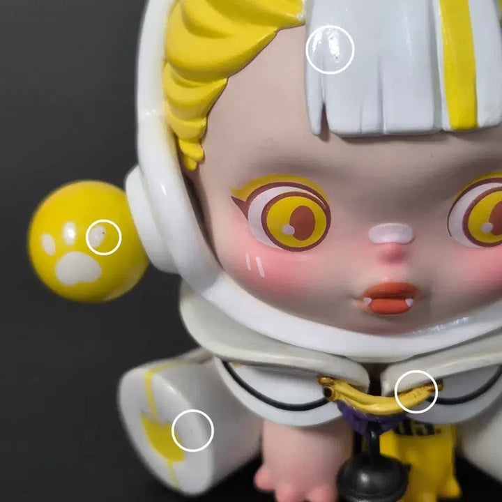 [BUNJANG] Pop Mart Skullpanda City of Night Series Pet Cat Figure / [팝마트] 6.8cm 스컬판다 피규어 5탄 시티오브나이트 시리즈 고양이