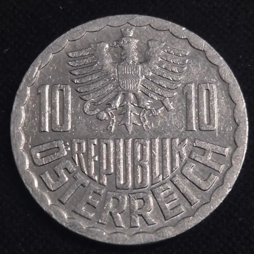 [BUNJANG] 1987 Austrian 10 Groschen Coin / 1987년 오스트리아 10그로센 동전 EP3942