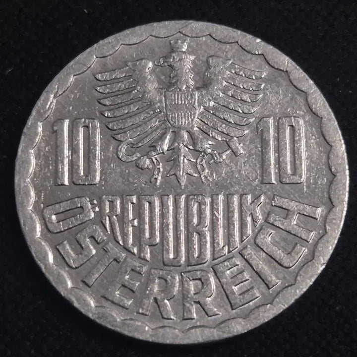 [BUNJANG] 1987 Austrian 10 Groschen Coin / 1987년 오스트리아 10그로센 동전 EP3942
