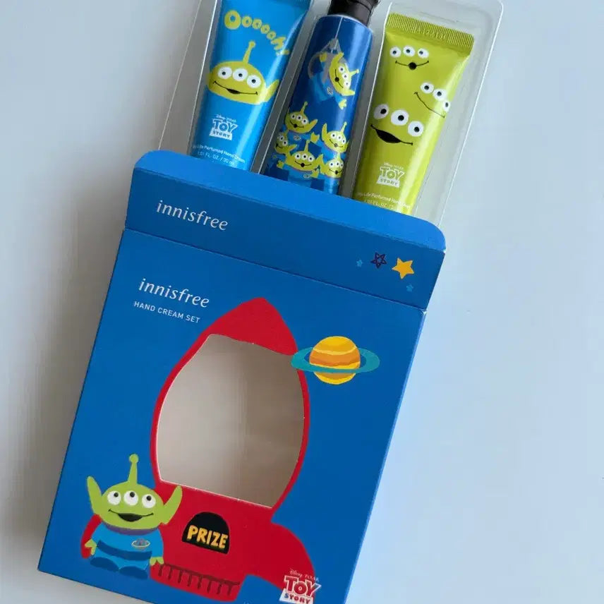 [BUNJANG] Innisfree x Toy Story Alien Hand Cream Set / [새상품]이니스프리 x 토이스토리 알린 에일리언 핸드크림 세트