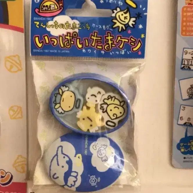 [BUNJANG] Rare Vintage Tamagotchi Tenshitchi Angel Kuriten Eraser Tin Case / 초레어! 고전 다마고치 텐시치 천사 엔젤 쿠리텐 지우개 틴케이스