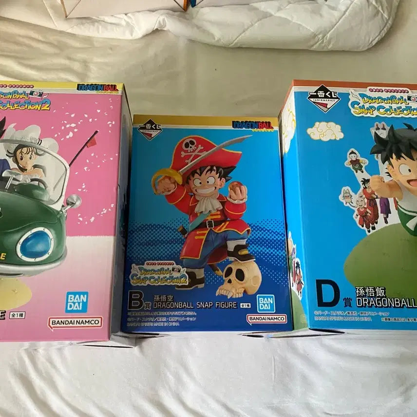 [BUNJANG] Dragon Ball Snap Collection 2 A, B, D Bundle Set / 드래곤볼 스냅2 A상 B상 D상 일괄