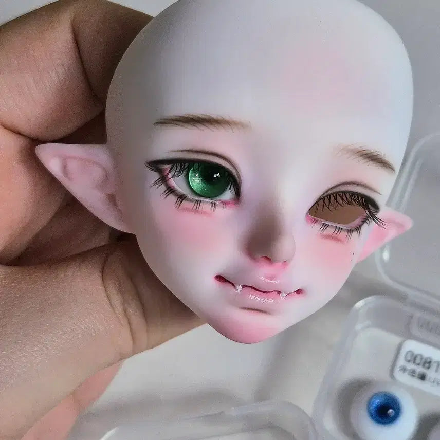 [BUNJANG] MSD BJD Head (Yu Yue Mini) - Unsealed / 카드 + 헤드 구관 msd 구체관절인형 헤드