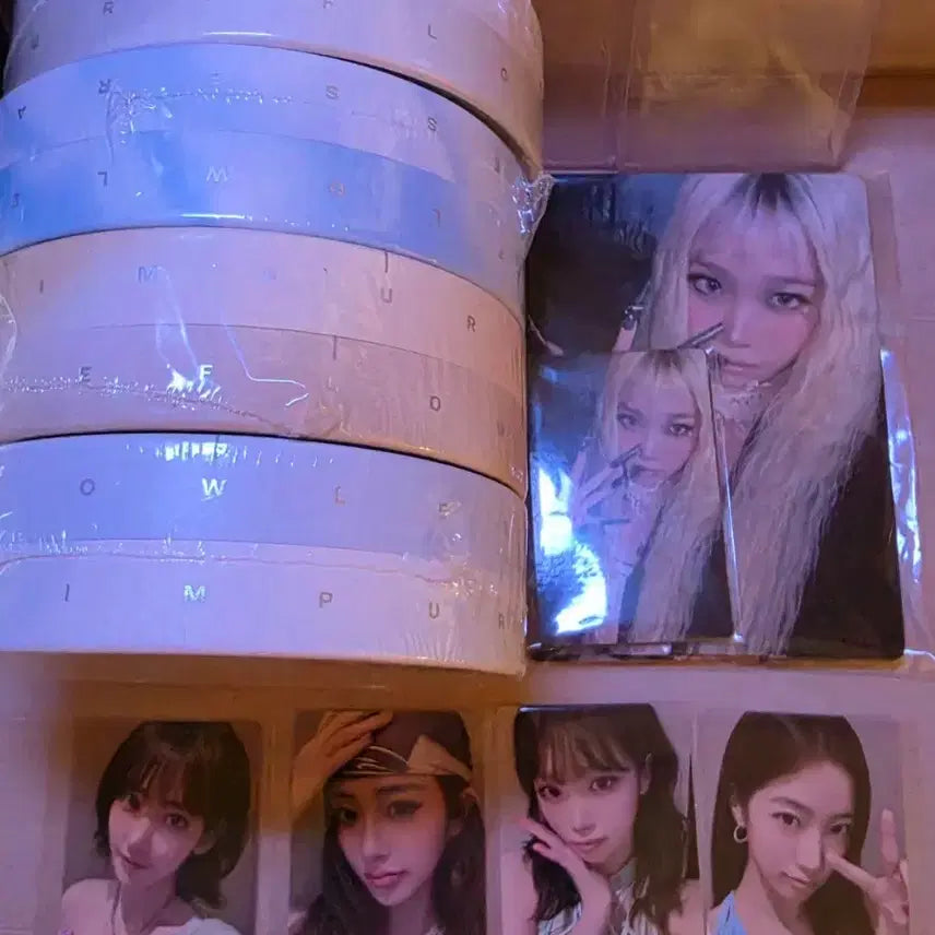 [BUNJANG] LE SSERAFIM PUREFLOW Weverse Lucky Draw POB Bundle Set / 르세라핌 PUREFLOW 위버스 영통 특전