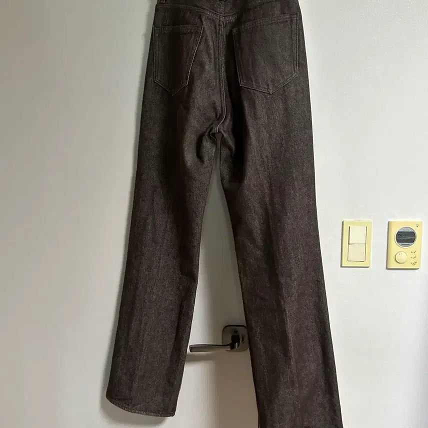 [BUNJANG] Auralee Hard Twist Denim 5P Brown 26 / 오라리 하드 트위스트 데님 5p 브라운 26사이즈 (비이커구매)