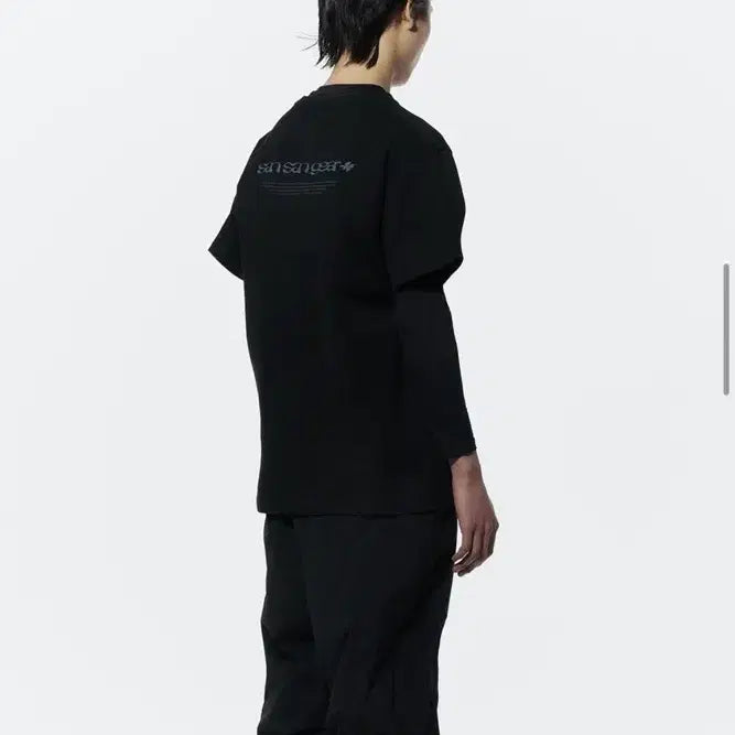 [BUNJANG] Sansan Gear Snap Stretch Pants Black / 산산기어 스냅 스트래치 팬츠 블랙 2
