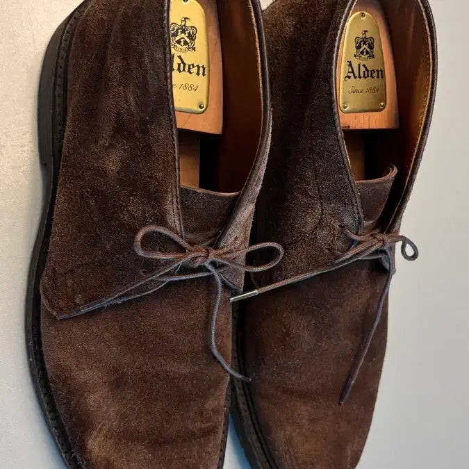 [BUNJANG] Alden 1273 Chukka Boots Dark Brown Suede / Alden 알든 1273 처카부츠 다크브라운 스웨이드