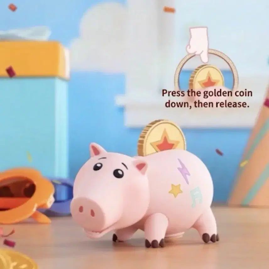 [BUNJANG] Toy Story Hamm Piggy Bank Figure / 토이스토리 햄 피규어