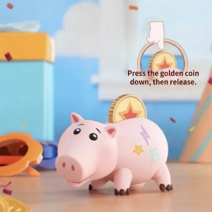[BUNJANG] Toy Story Hamm Piggy Bank Figure / 토이스토리 햄 피규어