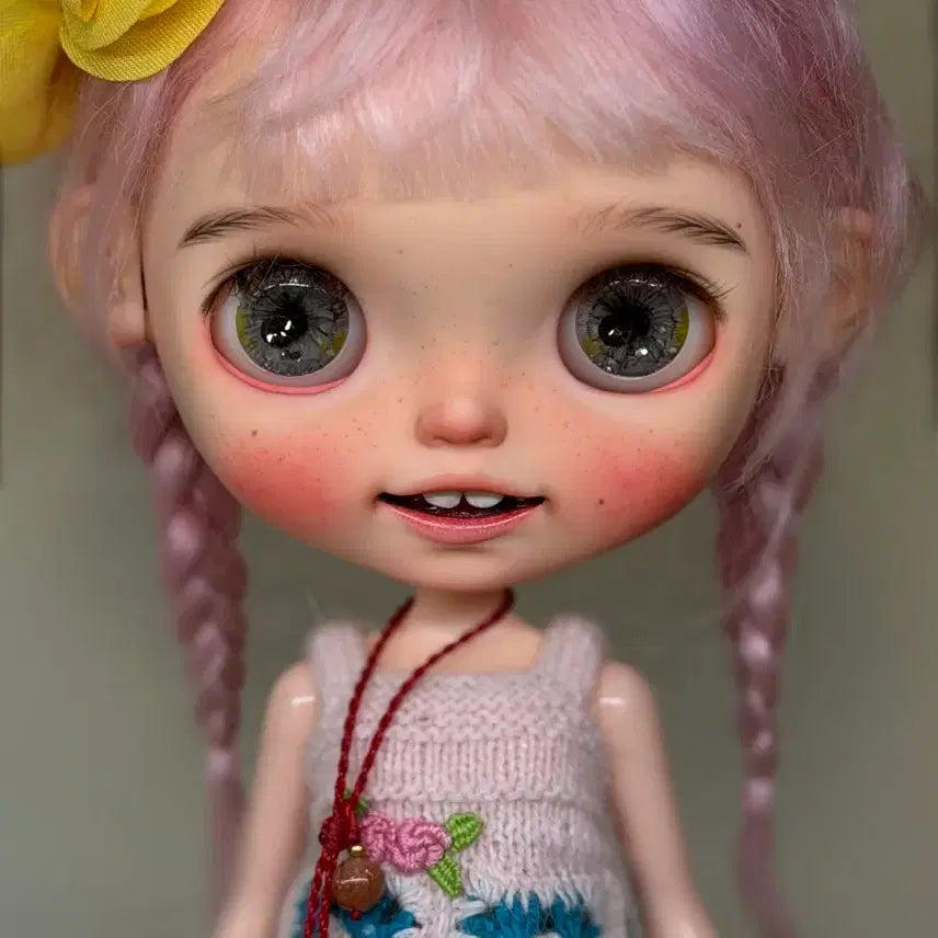 [BUNJANG] Custom Blythe Doll (Pink Hair, Blue Eyes) / 커스텀브라이스 분양
