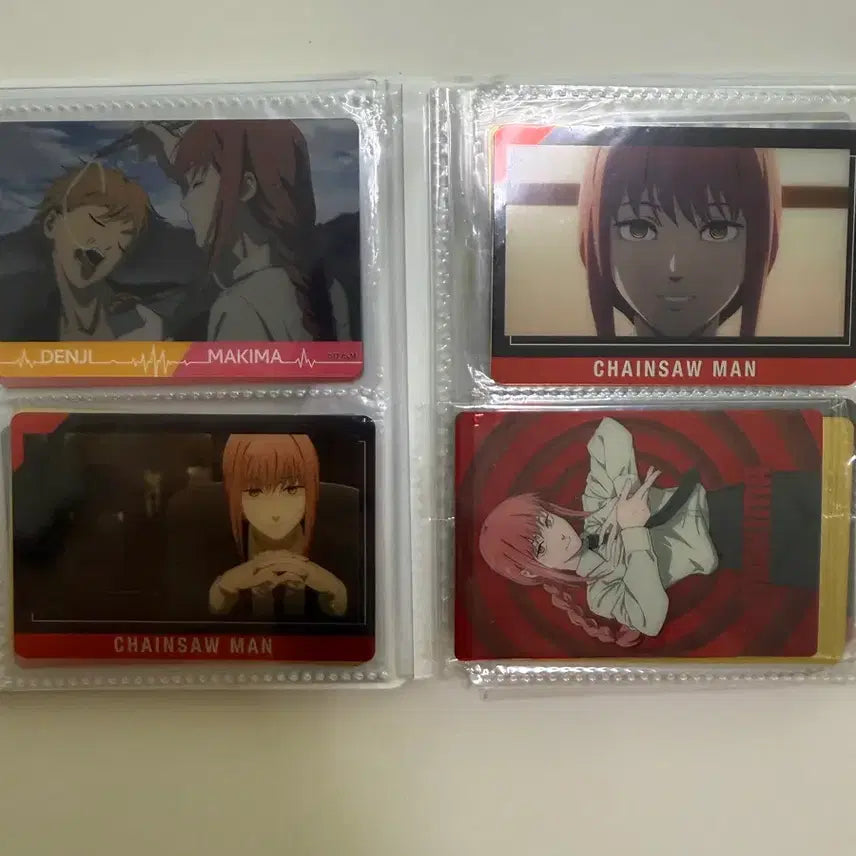 [BUNJANG] Chainsaw Man Card Bundle with Card Book / 체인소맨 카드 일괄 (카드북포함)