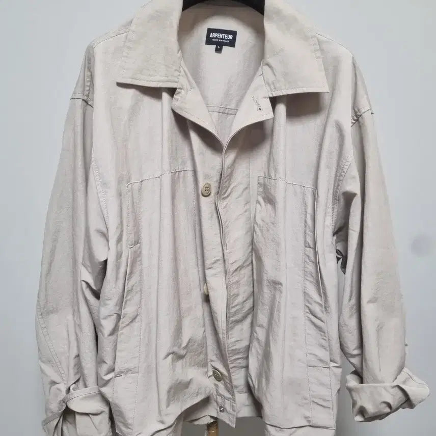 [BUNJANG] Arpenteur Unlined Jacket Beige Cotton Blend / 아펜처 아우터 자켓 (정가96만원짜리 24만원에 판매)
