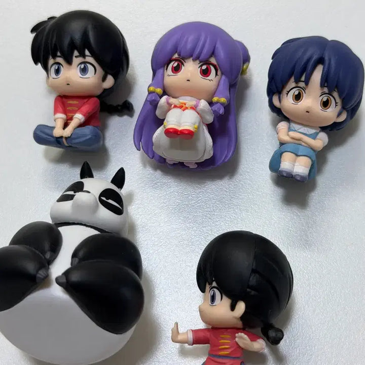 [BUNJANG] Ranma 1/2 Machi Bokke 4-Piece Bundle Set with Bonus Figure / 일괄) 란마 1/2 마치보케 4종 + 덤