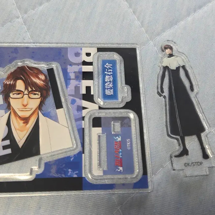 [BUNJANG] Bleach Aizen Sosuke Acrylic Stand Set Jump Shop / 블리치 아이젠 소스케 아크릴스탠드 세트 블리치 월드 점프샵