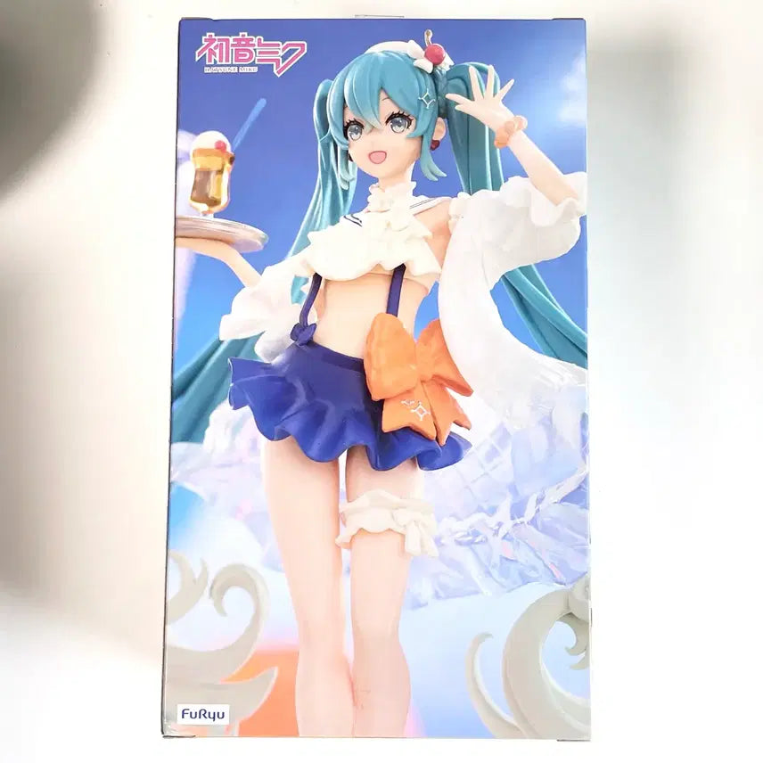 [BUNJANG] Hatsune Miku SweetSweets Tropical Juice Figure (Sealed) / 미개봉 | 하츠네 미쿠 스윗스위츠 트로피컬 주스 피규어 미소녀