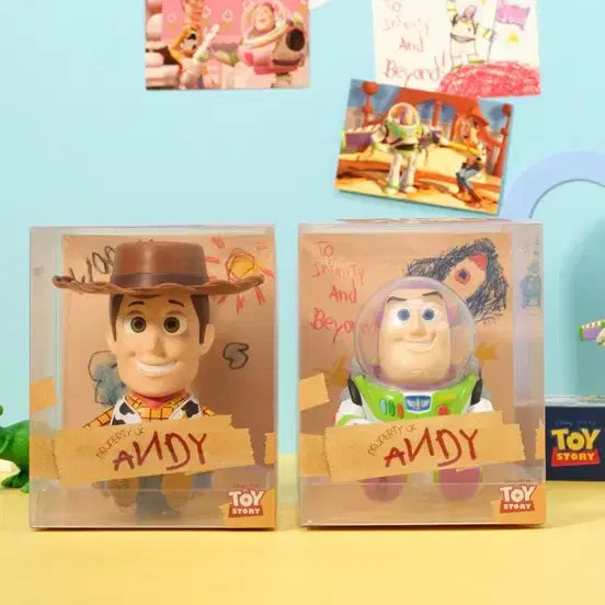 [BUNJANG] Megabox Toy Story Woody &amp; Buzz Coin Bank Bundle Set / 메가박스 토이 스토리 코인뱅크 일괄