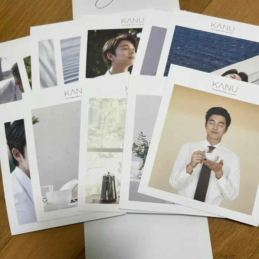 [BUNJANG] Gong Yoo Kanu Illustration Postcard Set / 공유 카누 화보 엽서 판매
