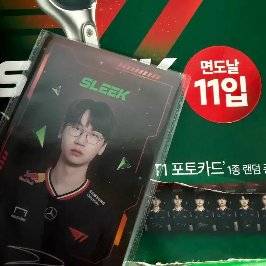 [BUNJANG] Dorco Sleek Motion T1 Collaboration Limited Edition Doran Photocard / 도루코 슬릭 모션 T1 콜라보 한정판 기획 sleek 도란 포토카드 포카