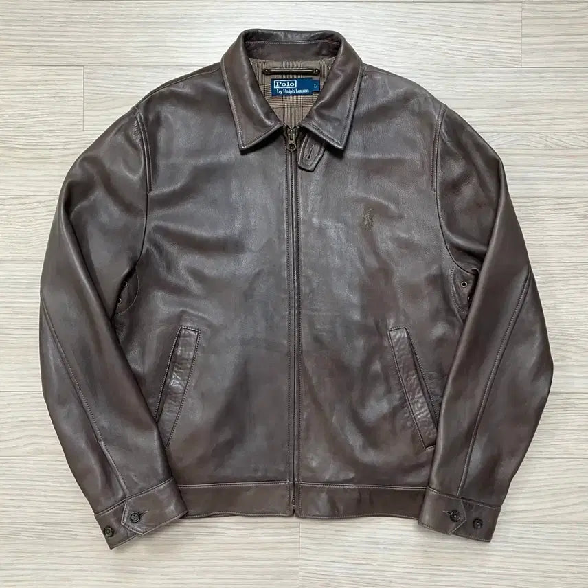 [BUNJANG] Polo Ralph Lauren Maxwell Lambskin Harrington Jacket / [Polo] 00s 폴로 랄프로렌 맥스웰 램스킨 양가죽 자켓