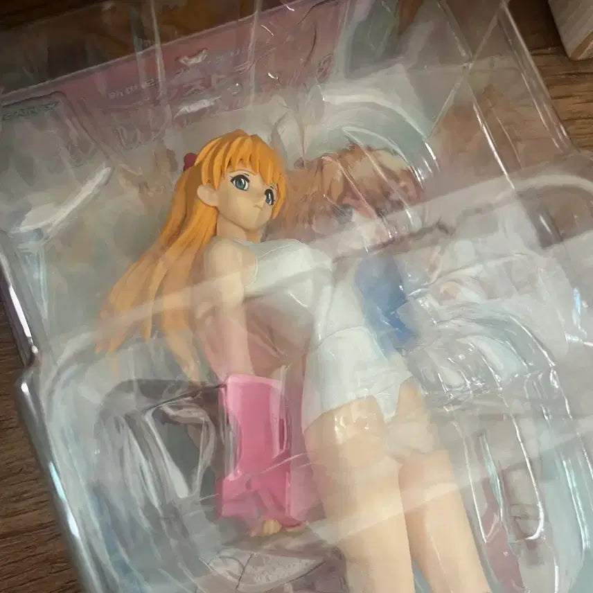 [BUNJANG] Evangelion Asuka Shikinami Langley Swimsuit Ver. SEGA Prize Figure (Sealed) / 미개봉 에반게리온 아스카 수영복 세가 피규어