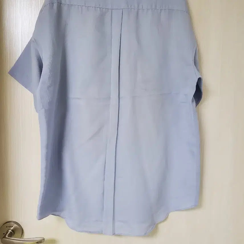 [BUNJANG] Daks Sky Blue Short Sleeve Shirt / 닥스  하늘색 반팔 셔츠