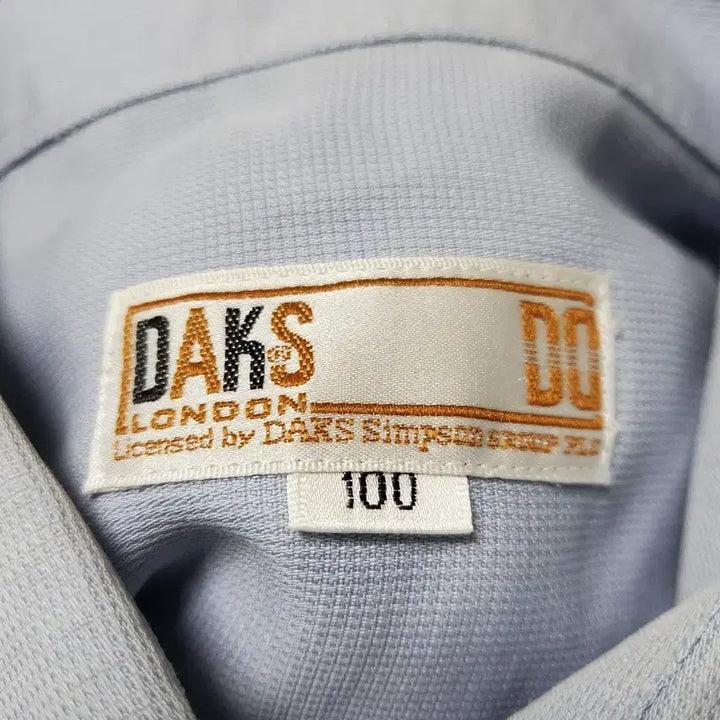 [BUNJANG] Daks Sky Blue Short Sleeve Shirt / 닥스  하늘색 반팔 셔츠