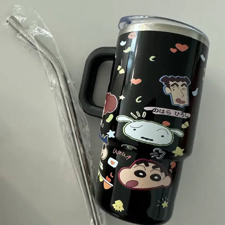 [BUNJANG] Crayon Shin-chan Pouch, Doll, and Mini Tumbler Set / 짱구 모음