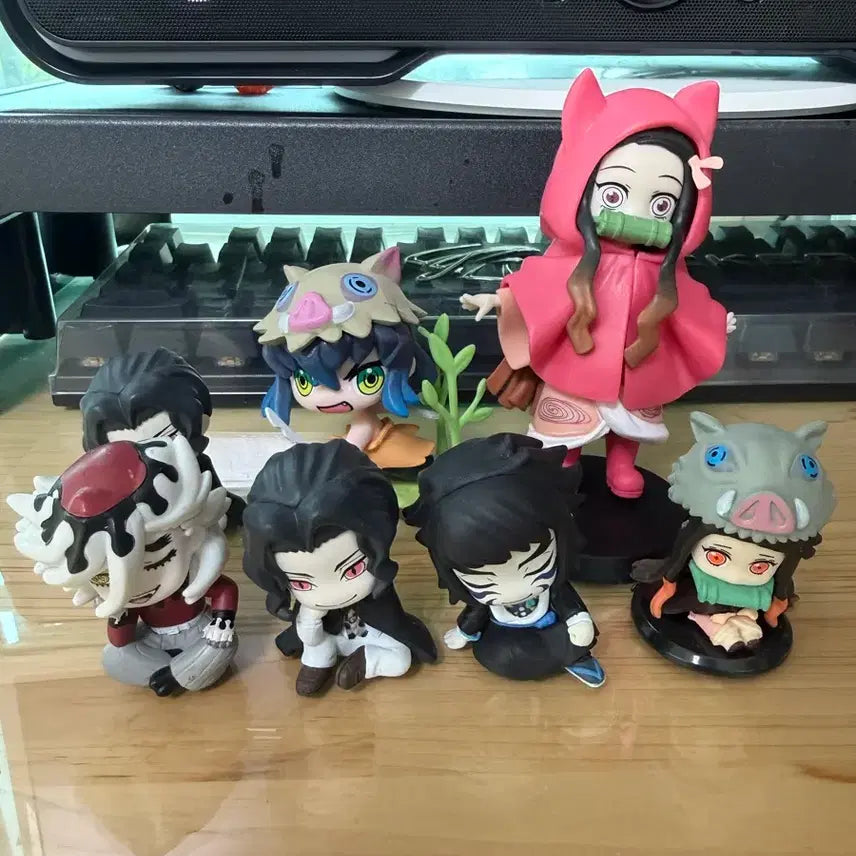 [BUNJANG] Demon Slayer: Kimetsu no Yaiba Character Figure Set / 귀멸의 칼날 피규어 세트