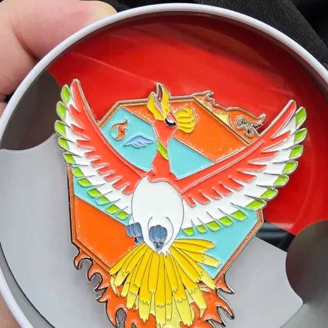 [BUNJANG] Pokemon Random Badge - Seoul Forest Ho-Oh / 포켓몬스터 랜덤뱃지 서울숲 포레스트 칠색조