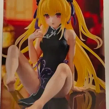 [BUNJANG] Taito To LOVE-Ru Darkness Momo Velia Devilish China Dress Ver. Figure / [미개봉]금빛 어둠 차이나 드레스ver. 피규어