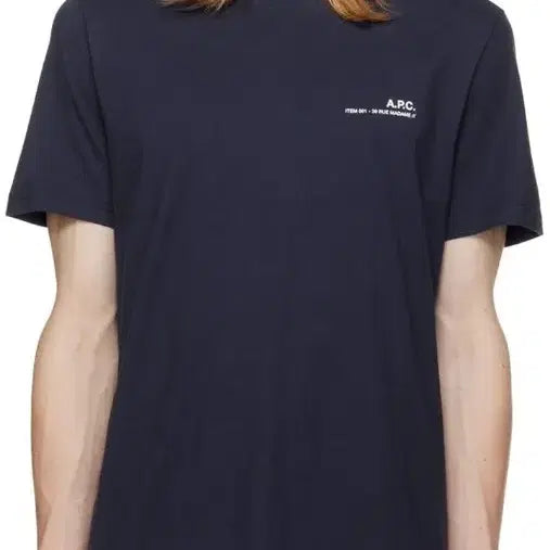 [BUNJANG] A.P.C. Item T-Shirt Dark Navy XL / [새상품]아페쎄 아이템 티셔츠 다크 네이비 XL