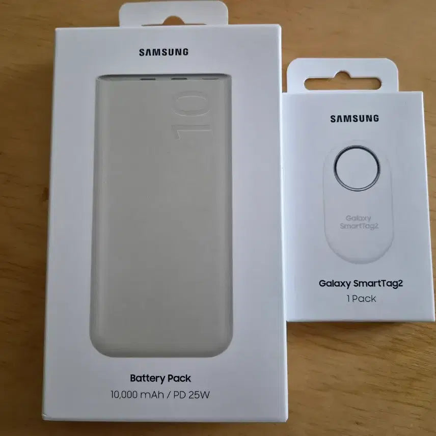 [BUNJANG] Samsung Portable Battery EB-P3401 + SmartTag2 / 삼성 보조배터리+ 스마트태그2 [새제품]