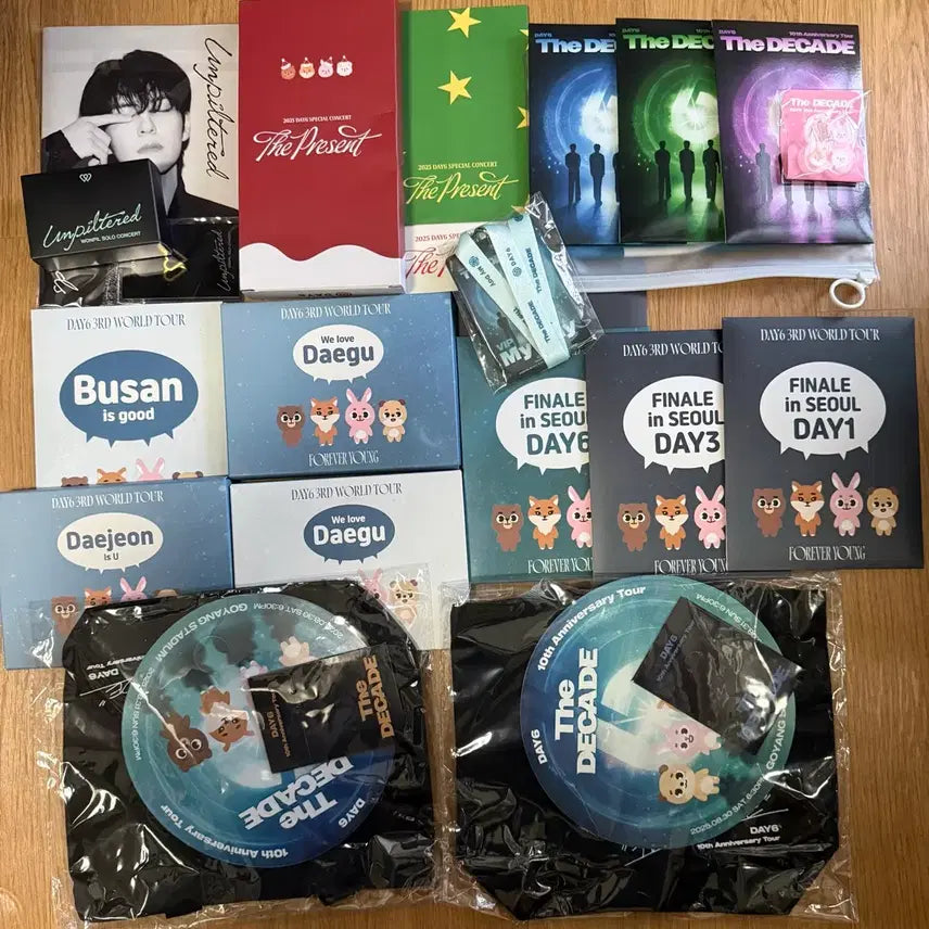 [BUNJANG] DAY6 Bundle Set Entrance Gift / 데이식스 입장기프트 일괄 + 케 손거울