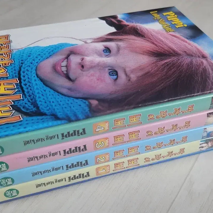 [BUNJANG] Pippi Longstocking Complete DVD Box Set / [DVD] 말괄량이삐삐 박스세트 (4Disc. Pippi Longstoc