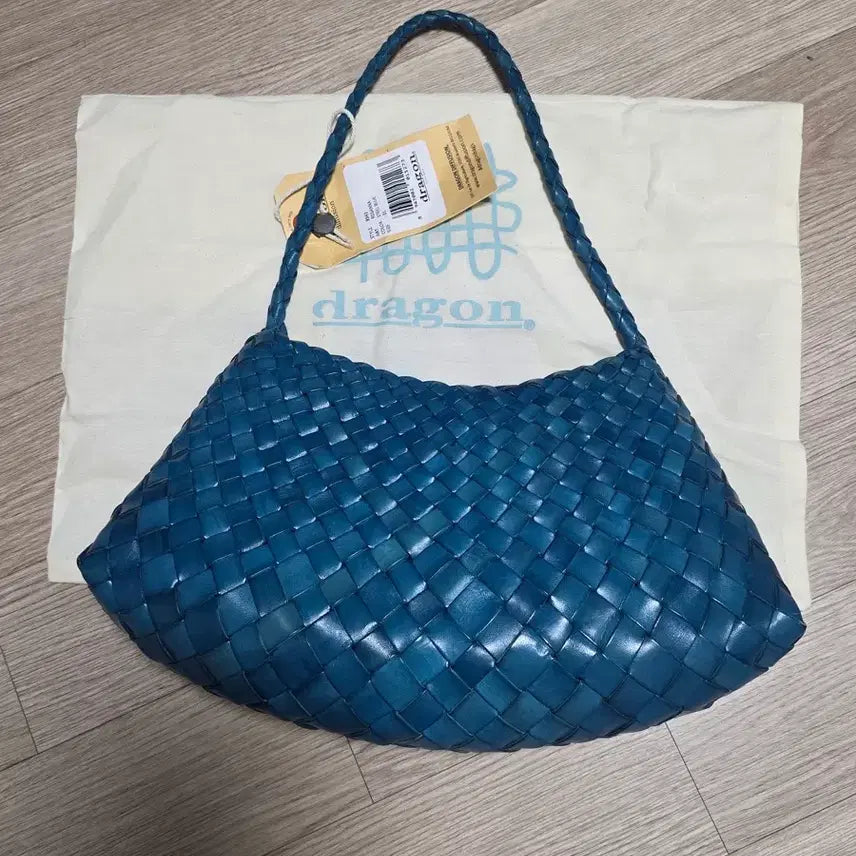 [BUNJANG] Dragon Diffusion Rosanna Steel Blue Tote Bag / 드래곤디퓨전 로잔나 스틸블루 드래곤백