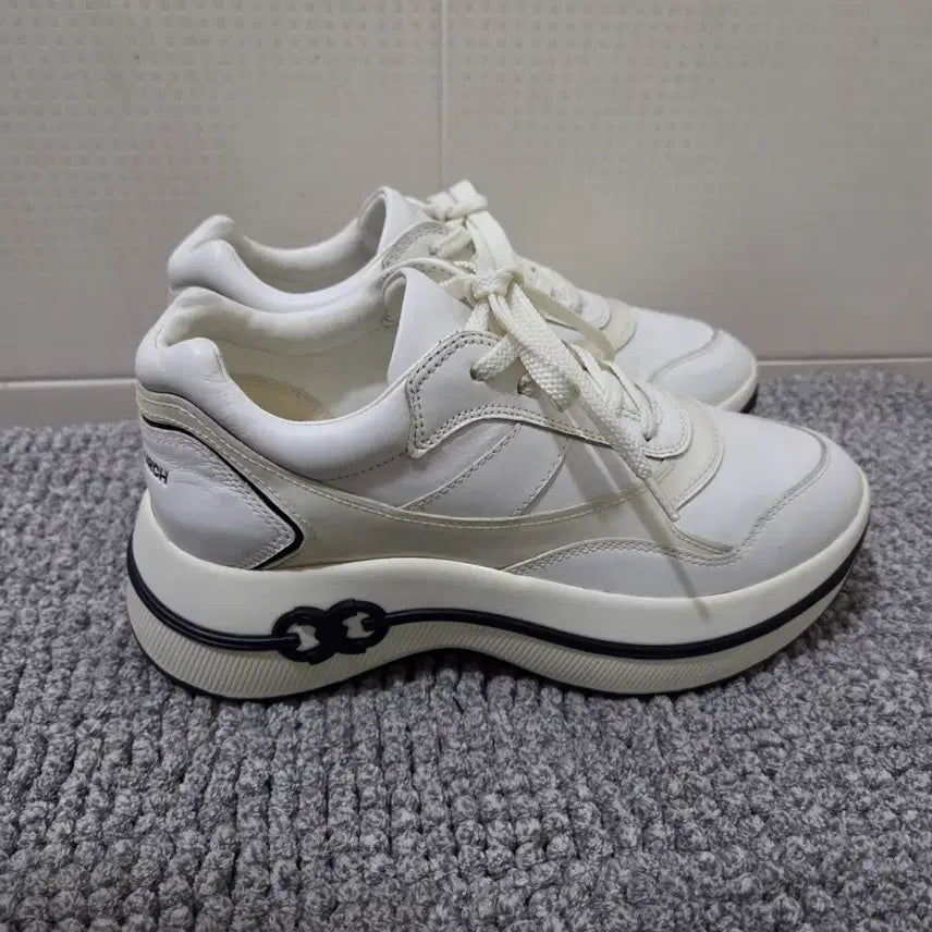 [BUNJANG] Tory Burch Gemini Leather Sneakers Size 7.5 (245) / 토리버치 (정품) 천연가죽 제미나이 스니커즈 7.5 (245)상태A+++