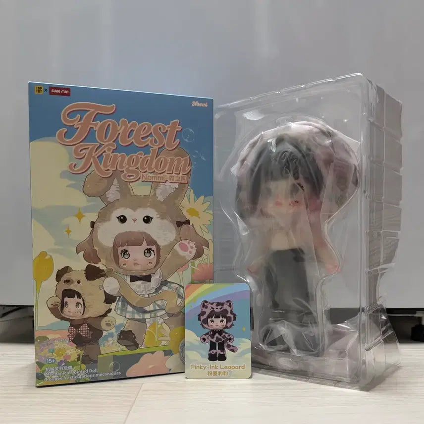 [BUNJANG] Nomi Forest Kingdom Articulated Doll - Leopard Cat (Card Verified) / 노미 포레스트 킹덤 관절인형 - 호피 고양이 (카드만 확인)
