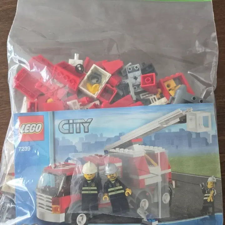 [BUNJANG] LEGO City Fire Truck 7239 / 레고 7239 시티 소방차