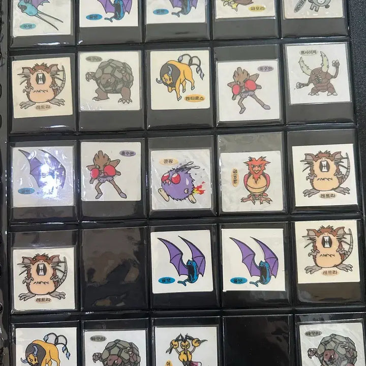 [BUNJANG] 1999 Pokemon Stickers Bundle Set / 99년 구버전 포켓몬 띠부씰 일괄