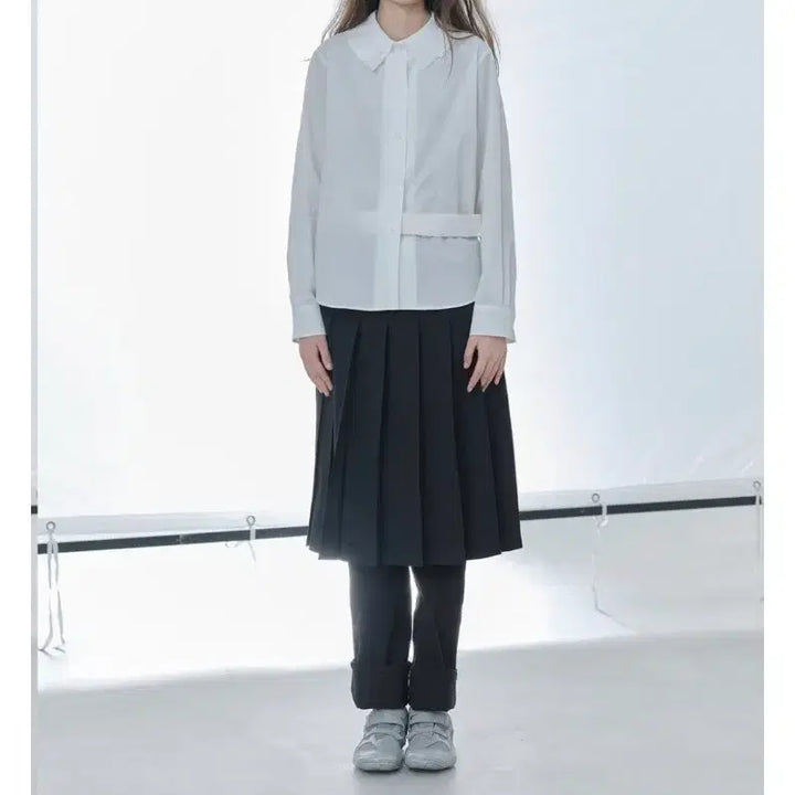 [SOLD OUT] CHIONANTHUS RETUSA 카프리 로우라이즈 지퍼 팬츠 블랙 S