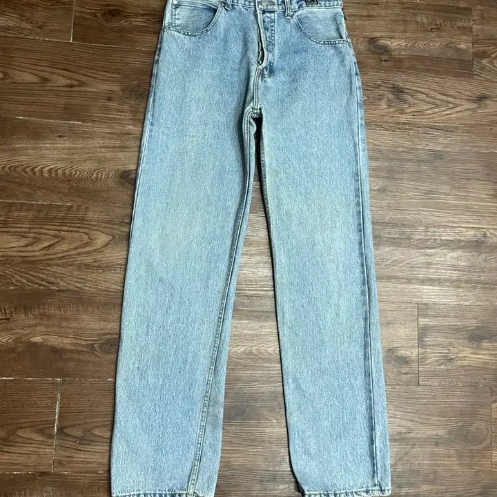 [BUNJANG] Versace Jeans Couture 90s Medusa Silver Button Denim Pants / 90s 베르사체 진스 꾸뛰르 메두사 은장버튼 데님 팬츠 33