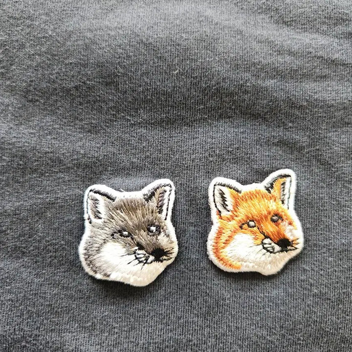 [BUNJANG] Maison Kitsuné Double Fox Head Short Sleeve T-Shirt Navy L / 메종키츠네 더블 폭스 헤드 반팔티 네이비 L
