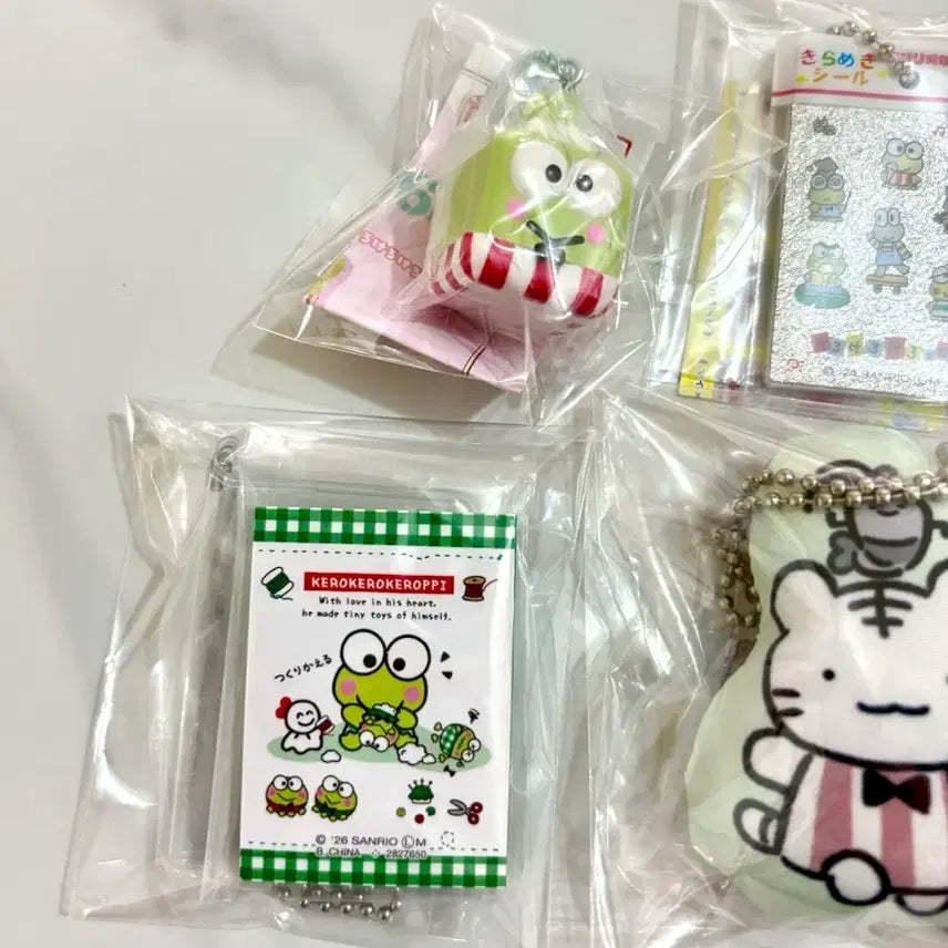 [BUNJANG] Sanrio Keroppi Gacha Merchandise Bundle Set / 산리오 케로피 가챠 굿즈 일괄