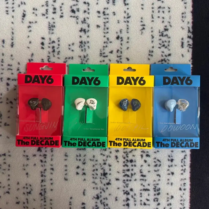 [BUNJANG] Day6 In-ear Album Bundle Set / 데이식스 인이어 앨범