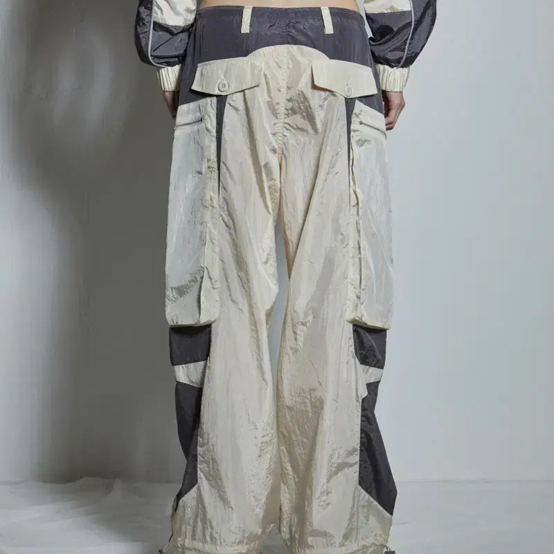 [BUNJANG] Gaetless Racing Wind Parachute Pants / [새상품]게이트리스 레이싱윈드파라슈트팬츠
